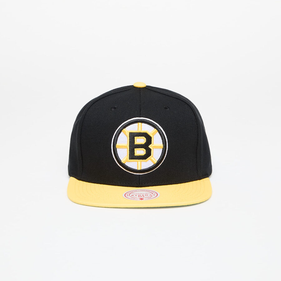 Mitchell & Ness Bruins NHL Team 2 Tone 2.0 Snapback Black/ Yellow Universal-alacsony-ár