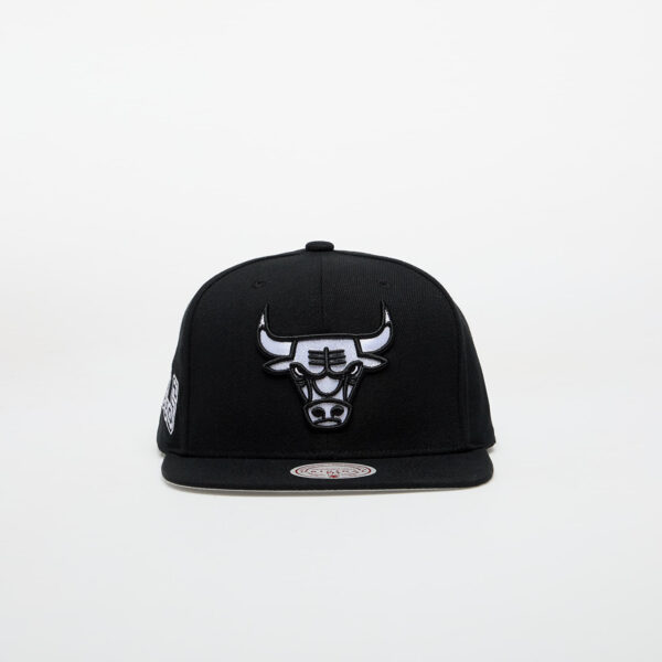 Mitchell & Ness NBA Evergreen Bulls Snapback Cap Black Universal-alacsony-ár