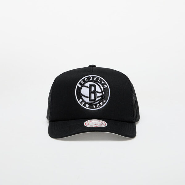 Mitchell & Ness NBA Evergreen Nets Trucker Cap Black Universal-alacsony-ár