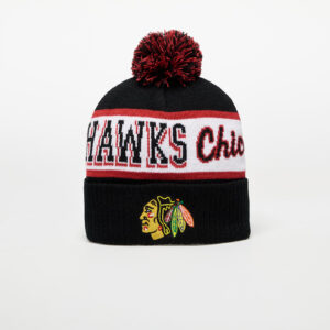 Mitchell & Ness NHL Block Sweep Pom Knit Chicago Blackhawks Black Universal-alacsony-ár