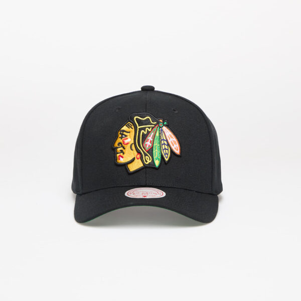 Mitchell & Ness NHL Team Ground 2.0 Pro Snapback Blackhawks Black Universal-alacsony-ár