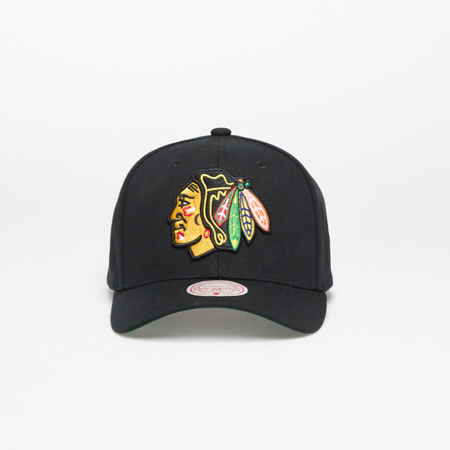Mitchell & Ness NHL Team Ground 2.0 Pro Snapback Blackhawks Black Universal-alacsony-ár