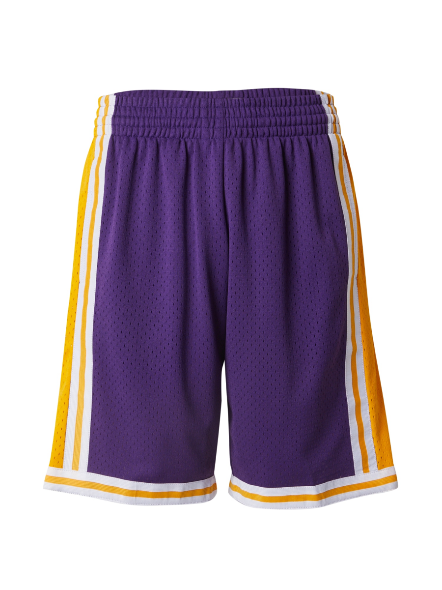 Mitchell & Ness Sportnadrágok 'LOS ANGELES LAKERS'  sötétlila / narancs / fehér-Hungary