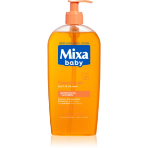 Mixa Baby habfürdő olaj fürdéshez és zuhanyzáshoz 400 ml-Eredeti