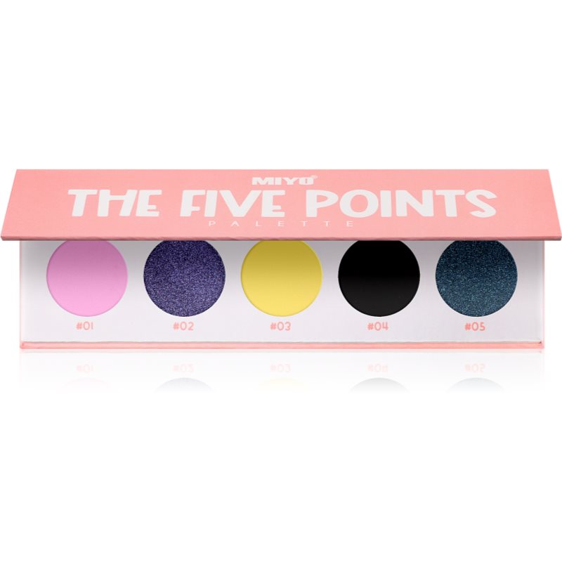 Miyo Eyeshadow The five points szemhéjfesték paletta árnyalat 26 Make it funky eyes 1 db-Ár