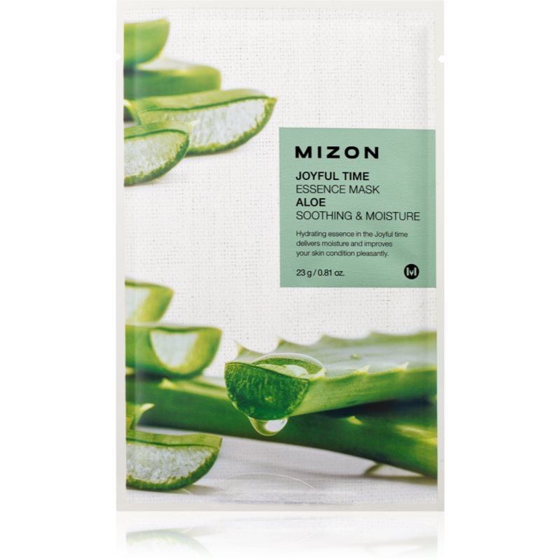 Mizon Joyful Time Aloe hidratáló és bőrpuhító arcmaszk 23 g-Eredeti