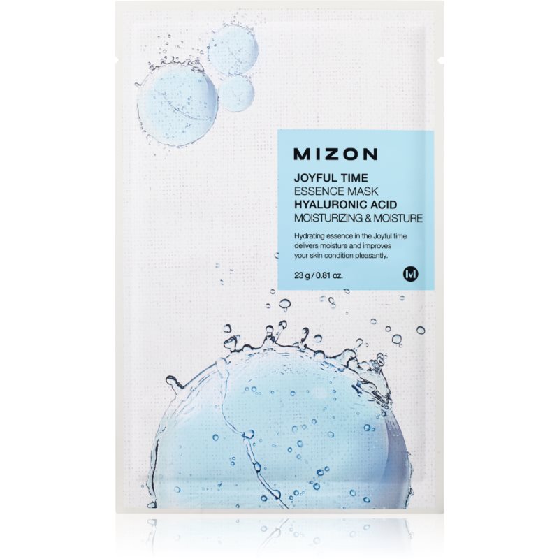 Mizon Joyful Time Hyaluronic Acid arcmaszk hidratáló és nyugtató hatással 23 g-Eredeti