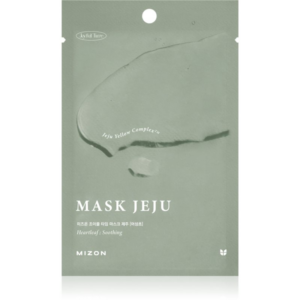 Mizon Joyful Time Jeju Heartleaf nyugtató hatású gézmaszk a száraz és irritált bőrre 23 g