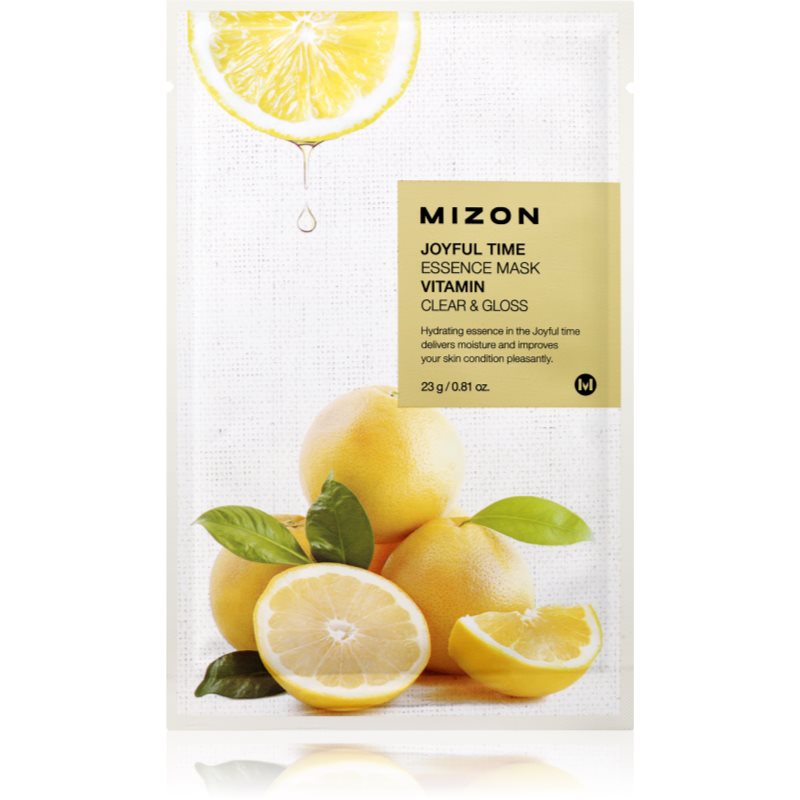 Mizon Joyful Time Vitamin arcmaszk tisztító és frissítő hatással 23 g-Eredeti