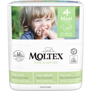 Moltex Pure & Nature Maxi Size 4 eldobható ÖKO pelenkák 7-14 kg 29 db-Ár