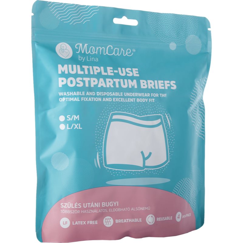 MomCare by Lina Postpartum Briefs szülés utáni alsóneműk L-XL 4 db-Ár