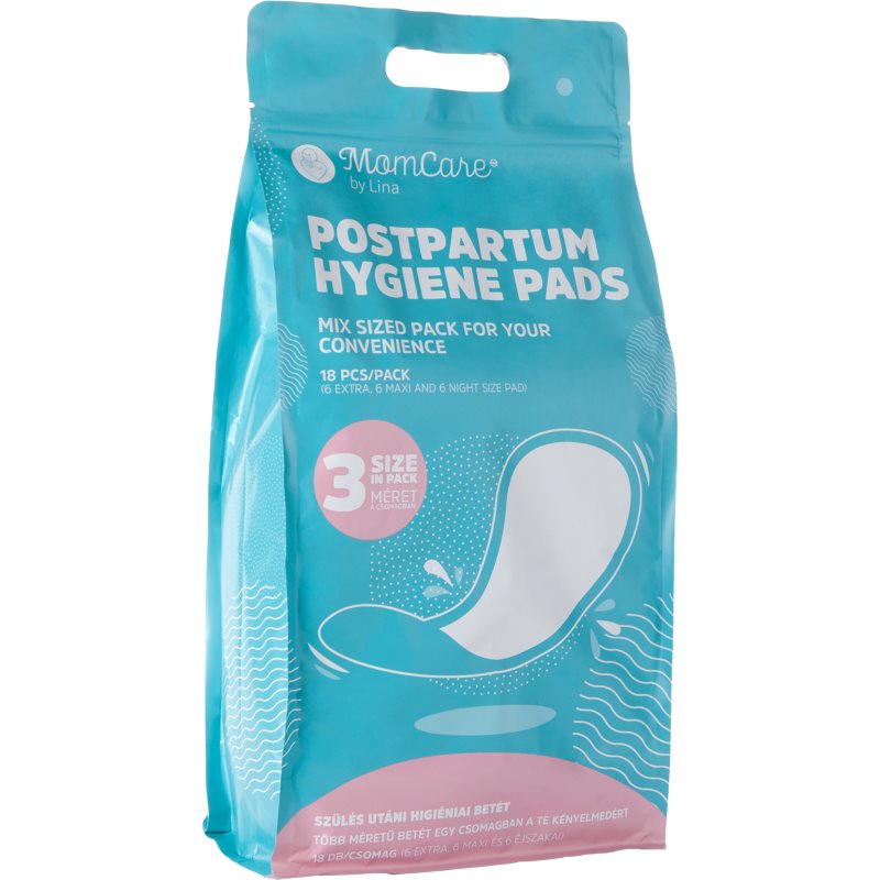 MomCare by Lina Postpartum Pads szülés utáni betétek 18 db-Ár