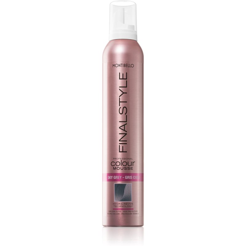 Montibello FINALESTYLE Color mousse színező hab a hajszín élénkítéséért Sky Grey - Gris Cielo 320 ml-Ár
