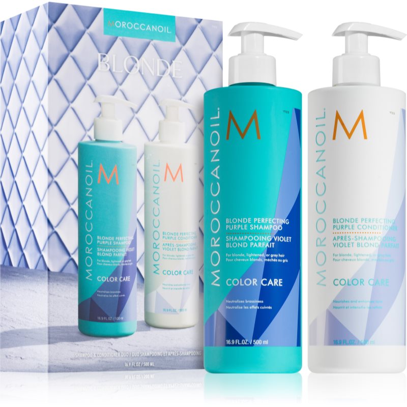 Moroccanoil Color Care szett a szőke és melírozott hajra-Ár