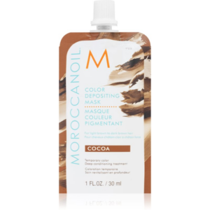 Moroccanoil Color Depositing gyengéd tápláló maszk tartós színes pigmentekkel Cocoa 30 ml-Ár