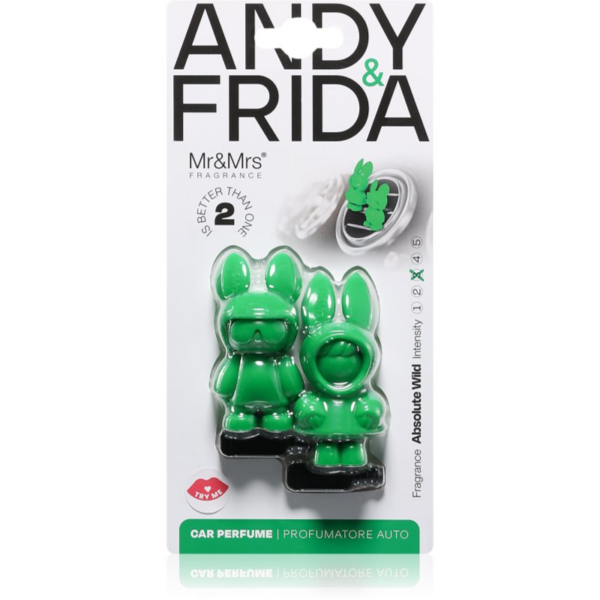 Mr & Mrs Fragrance Andy & Frida Absolute Wild illat autóba 1 db-Ár