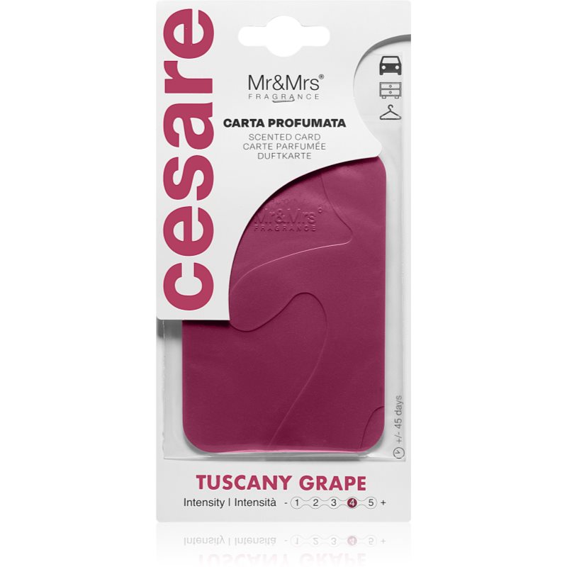 Mr & Mrs Fragrance Cesare Tuscany Grape illatosító ajtó vállfa 1 db-Ár