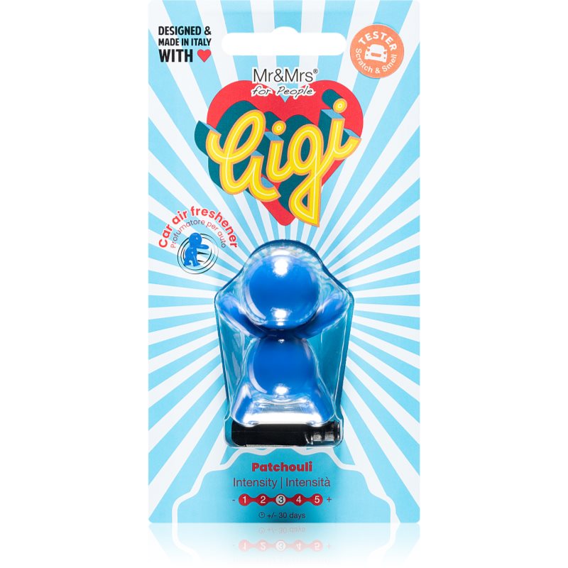 Mr & Mrs Fragrance Gigi Patchouli illat autóba 1 db-Ár