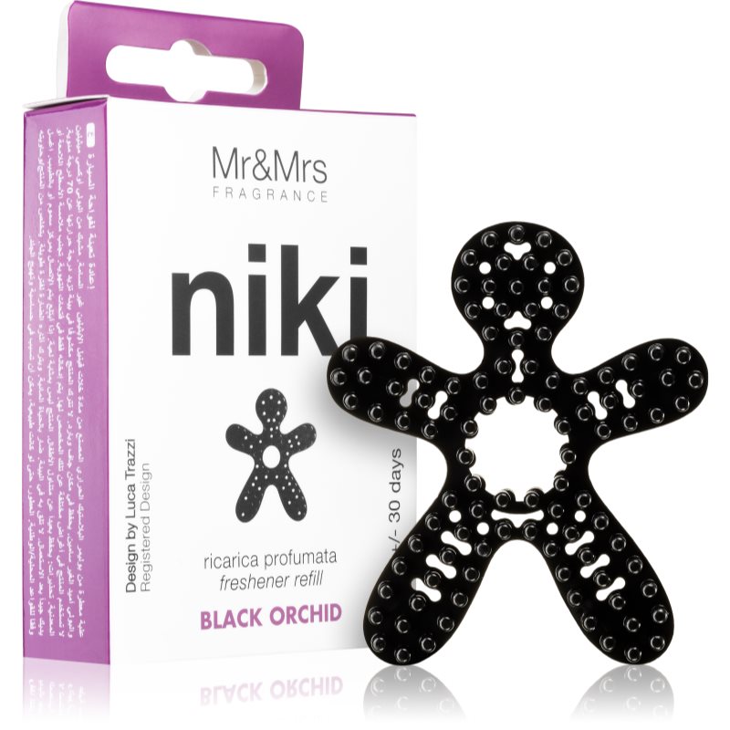Mr & Mrs Fragrance Niki Black Orchid illat autóba utántöltő 1 db-Ár