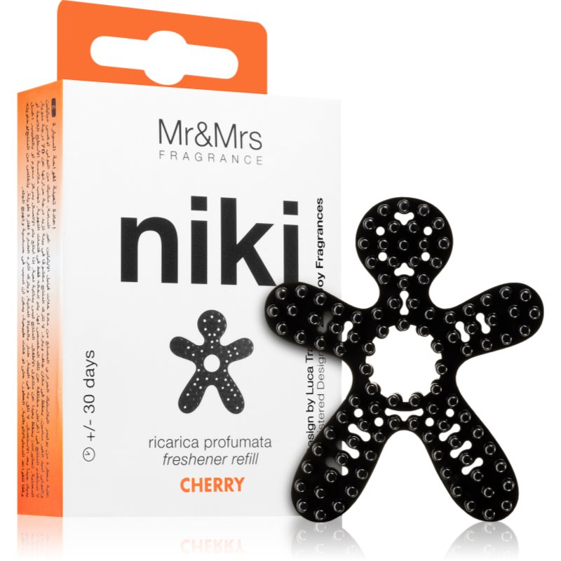 Mr & Mrs Fragrance Niki Cherry illat autóba utántöltő 1 db-Ár