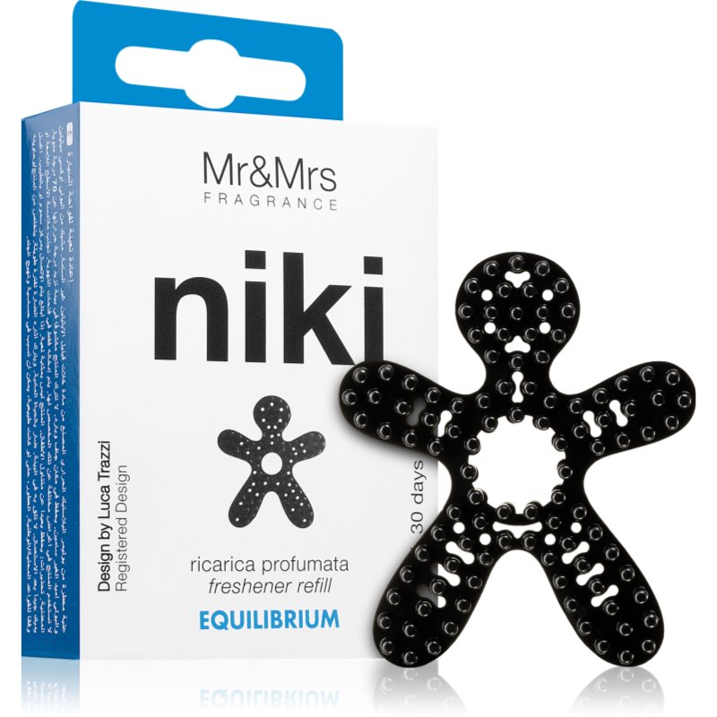 Mr & Mrs Fragrance Niki Equilibrium illat autóba utántöltő 1 db-Ár
