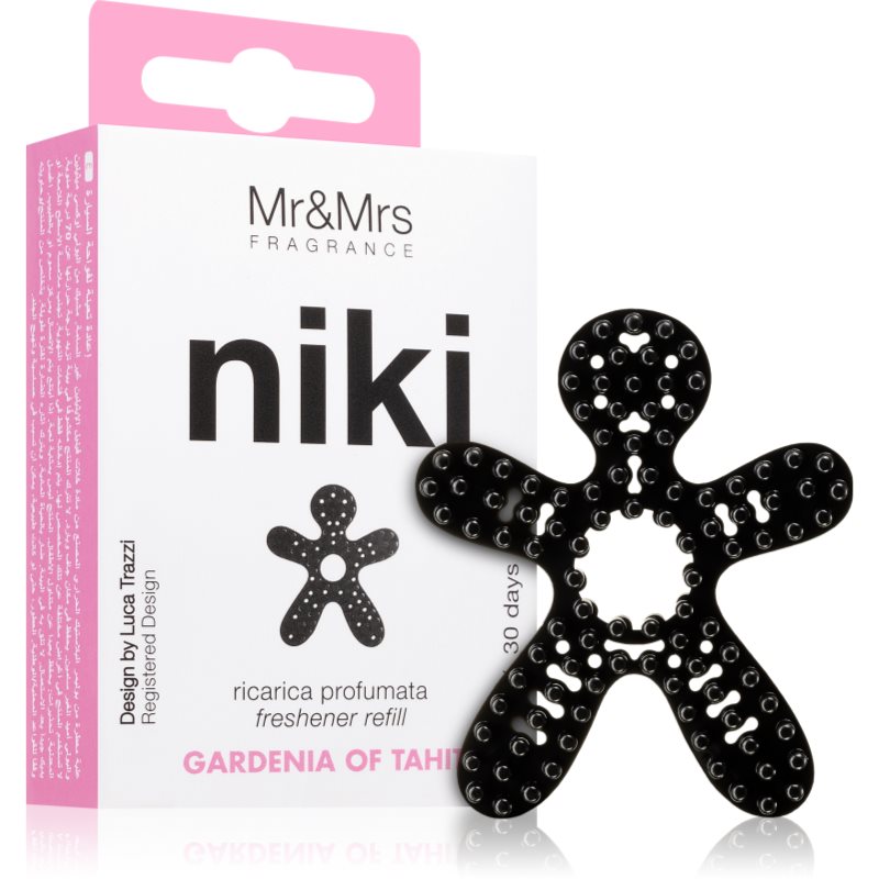 Mr & Mrs Fragrance Niki Gardenia of Tahiti illat autóba utántöltő 1 db-Ár