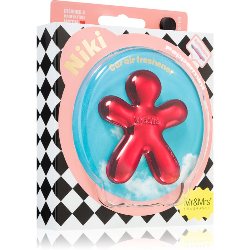 Mr & Mrs Fragrance Niki Peppermint illat autóba 1 db-Ár