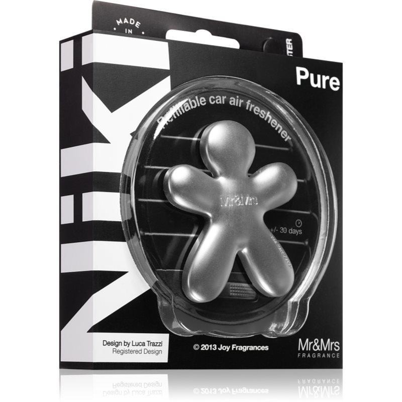 Mr & Mrs Fragrance Niki Pure illat autóba utántölthető 1 db-Eredeti