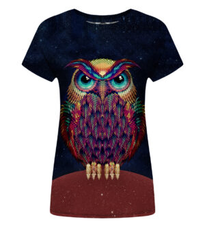 Mr. GUGU & Miss GO női póló WTSH735 Navy Blue