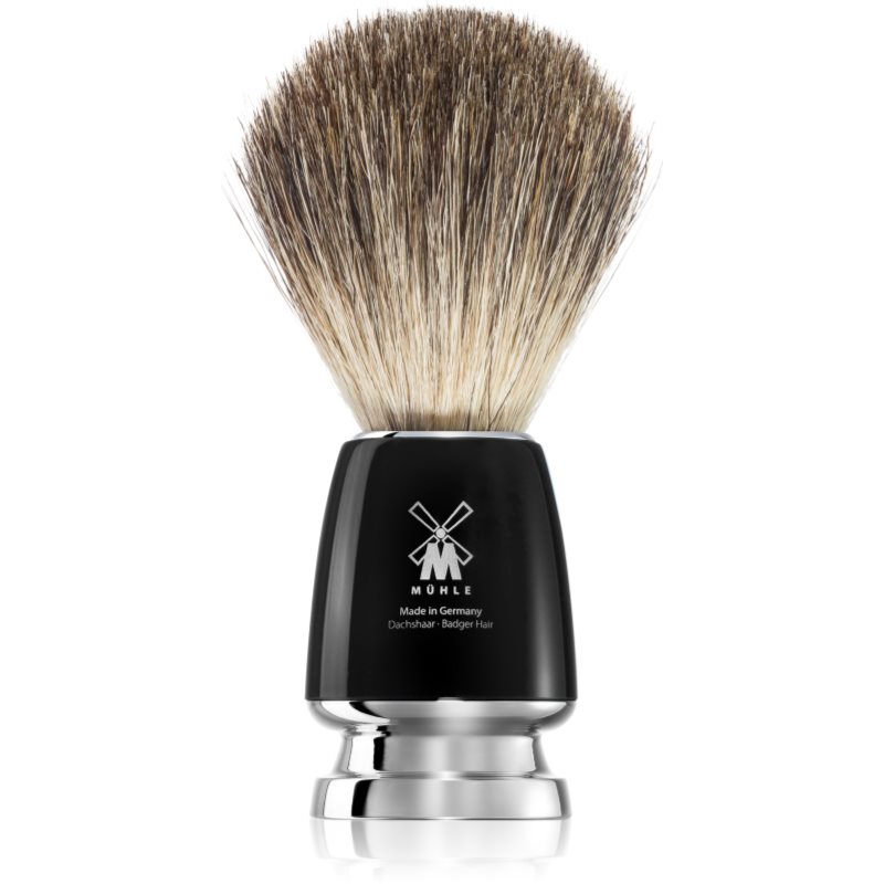Mühle RYTMO Pure Badger borotválkozó ecset borz szőrből Black Resin 1 db-Ár