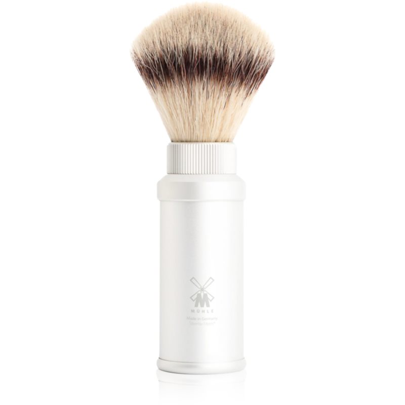 Mühle TRAVEL Silvertip Synthetic borotválkozó ecset White 1 db-Ár