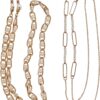 Multifunctional Pearl Chain 2-Pack - Golden Color