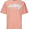 Multiply Apparel Póló  világos bézs / sárgabarack / fehér-Hungary
