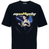 Multiply Apparel Póló  világoskék / fekete / fehér-Ár