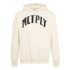 Multiply Apparel Tréning póló 'Embroidery'  világos bézs / fekete / fehér-Hungary