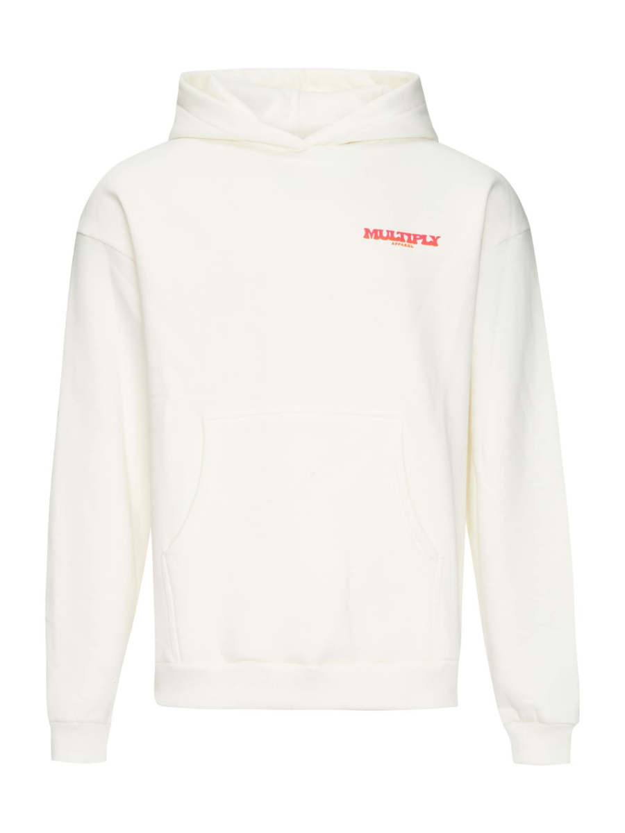 Multiply Apparel Tréning póló 'Lollipop'  narancs / piros / fekete / fehér-Hungary