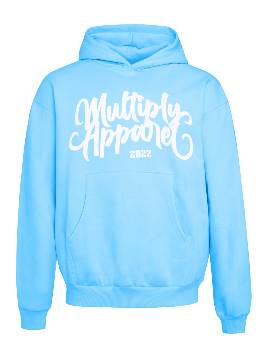 Multiply Apparel Tréning póló  azúr / fehér-Hungary
