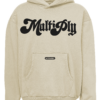 Multiply Apparel Tréning póló  világosbarna / fekete-Hungary