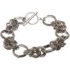 Multiring bracelet - silver color