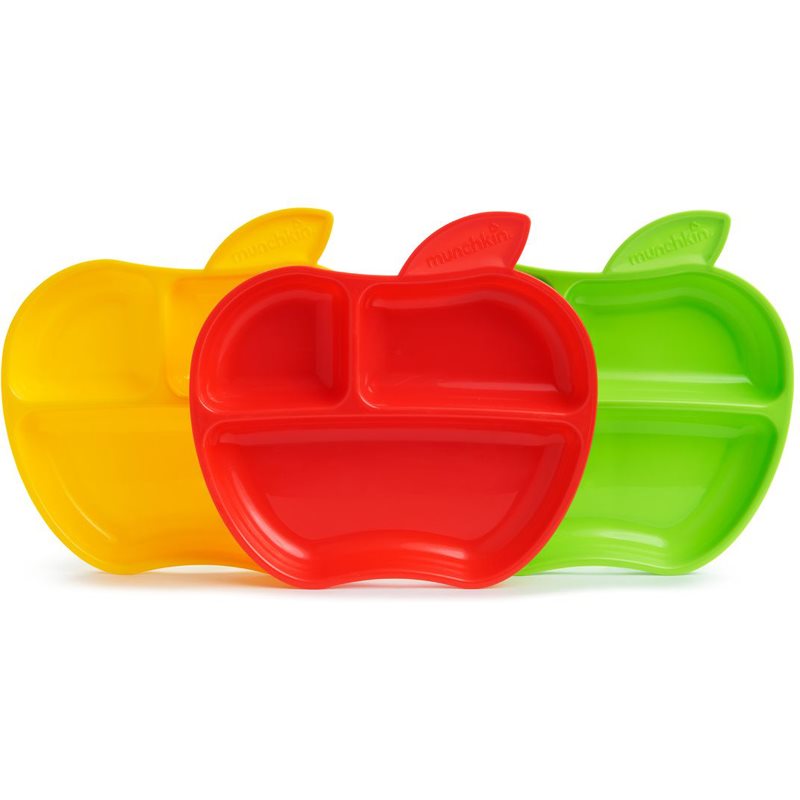 Munchkin Apple osztott tányér 6 m+ 3 db-Ár