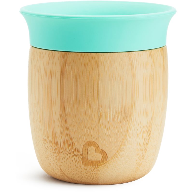 Munchkin Bambou Open Cup bögre 6 m+ Turquoise 150 ml-Ár