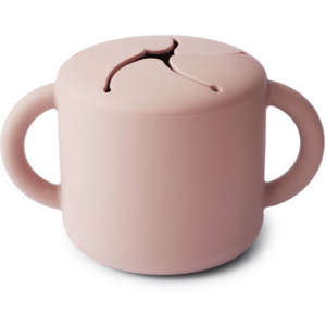 Mushie Baby Snack Cup bögre nassolnivaló Blush 1 db-Ár