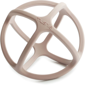 Mushie Ball Teether rágóka Shifting Sand 1 db-ár