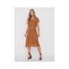 Mustard floral blouse VERO MODA Vilde