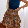 Mustard skirt Cocomore cmgSP243.E59