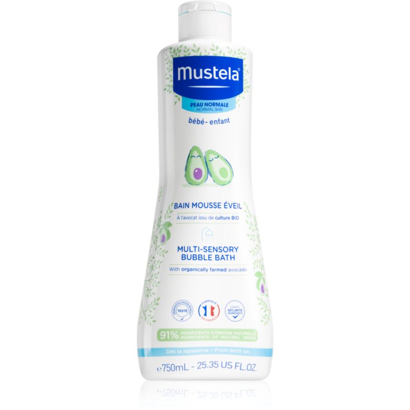 Mustela Bébé Bain habfürdő gyermekeknek 750 ml-Ár