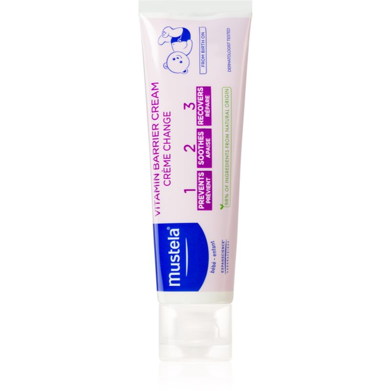 Mustela Bébé Change Cream krém a bőr irritációja ellen 100 ml-Eredeti