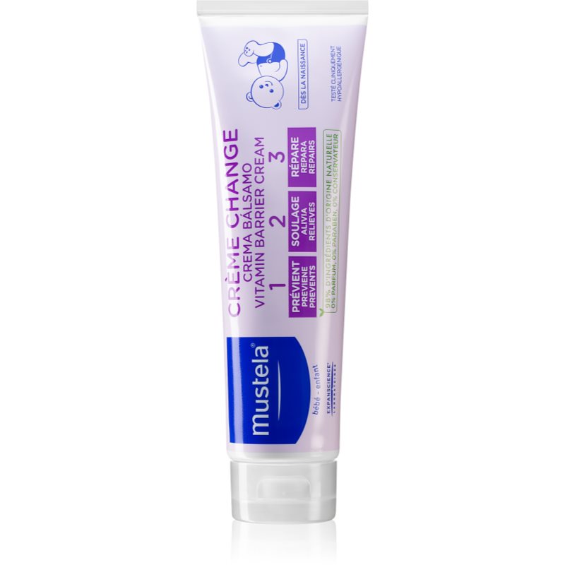 Mustela Bébé Change Cream krém a bőr irritációja ellen 150 ml-Eredeti