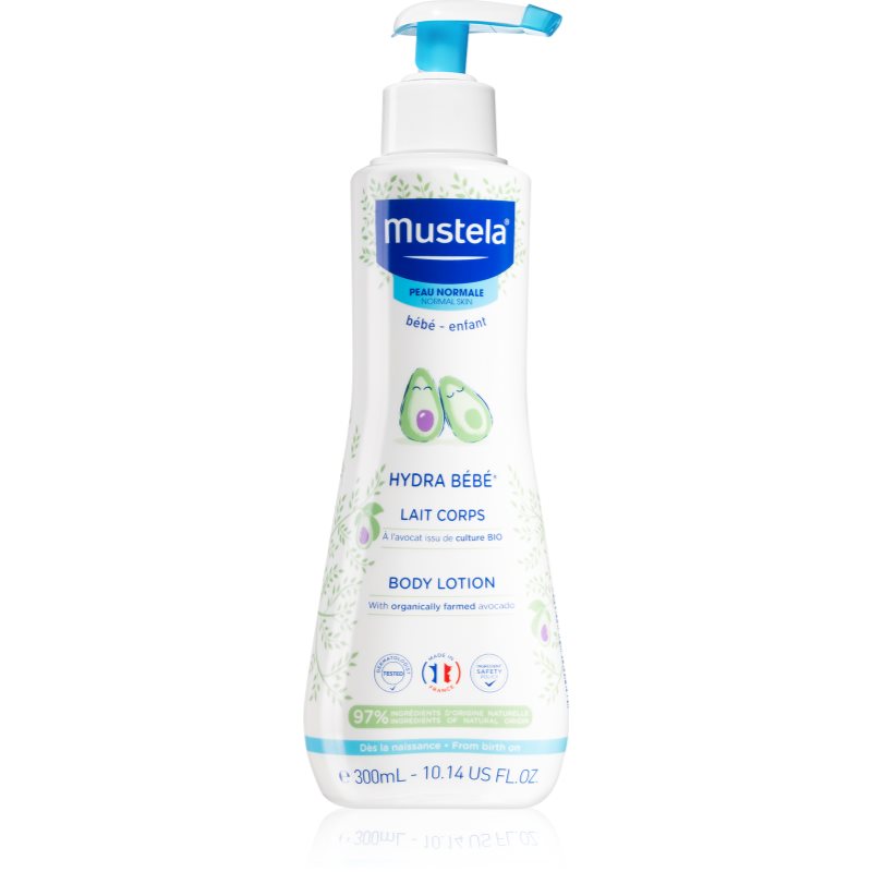 Mustela Bébé Hydra Bébé hidratáló testápoló tej a gyermek bőrre 300 ml-Ár