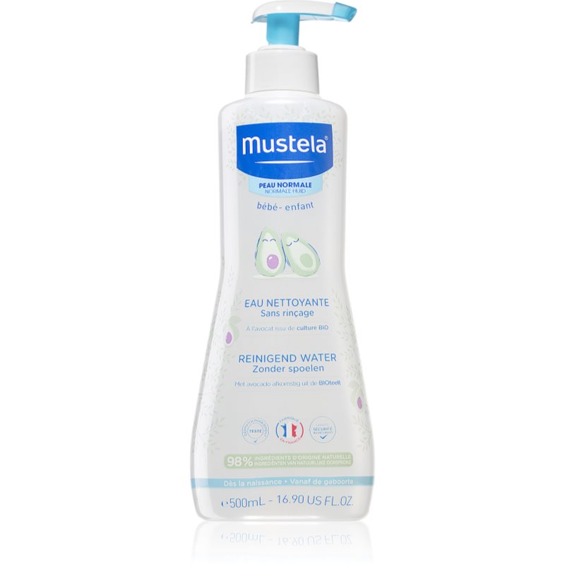 Mustela Bébé PhysiObébé tisztító víz gyermekeknek születéstől kezdődően 500 ml-Ár